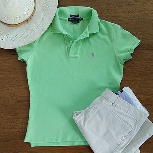 The Skinny Polo by Ralph Lauren - green